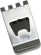 Harley-Davidson Mundi Willie G. Metal Money Clip Brushed Nickel Geldclip mit Flaschenöffner
