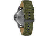 Harley-Davidson Men's B&S Camo Print Stainless Steel Watch w/Nylon Strap