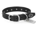 Harley-Davidson Hunde Halsband Cone Stud Leather Collar