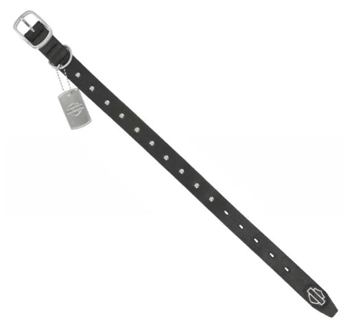 Harley-Davidson Hunde Halsband Cone Stud Leather Collar