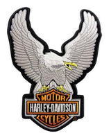 Harley-Davidson Emblem, Upwing Eagle, Nr.15 Brown XL