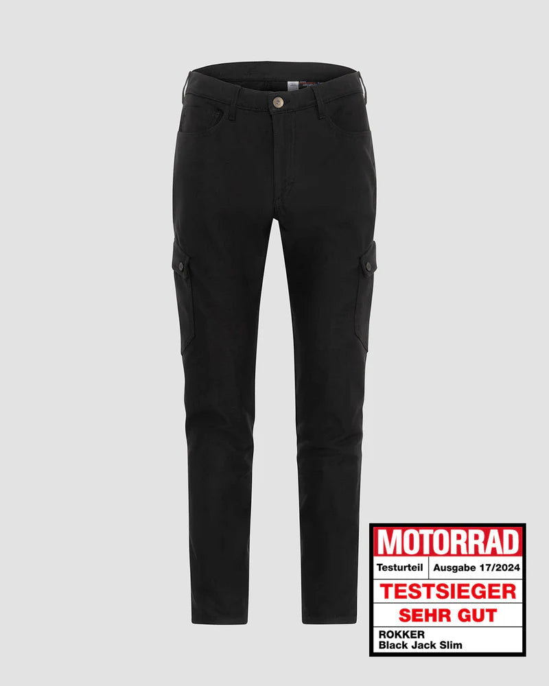 Rokker Motorradhose "Black Jack Slim" Men