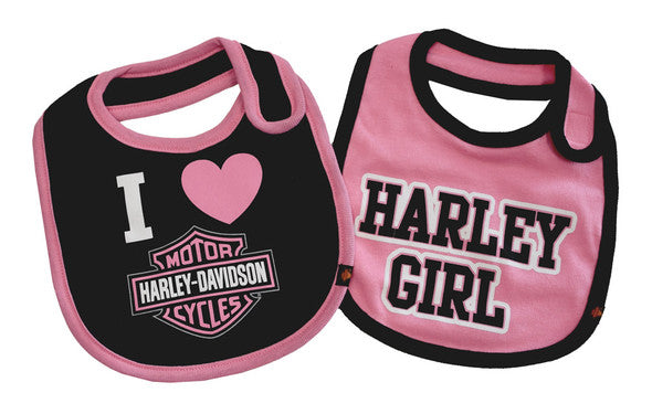 Harley-Davidson Lätzchen Set "Harley Girl"