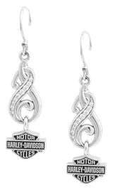 Harley-Davidson Ohrringe Sterling Silber "Filligree"