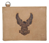 Harley-Davidson Geldbeutel Eagle Bifold Brown