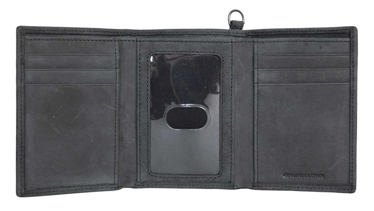 Harley-Davidson Geldbeutel Eagle Trifold Black