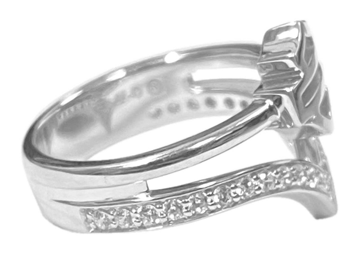 Harley-Davidson Ring "Chevron Bling" Sterlingsilber
