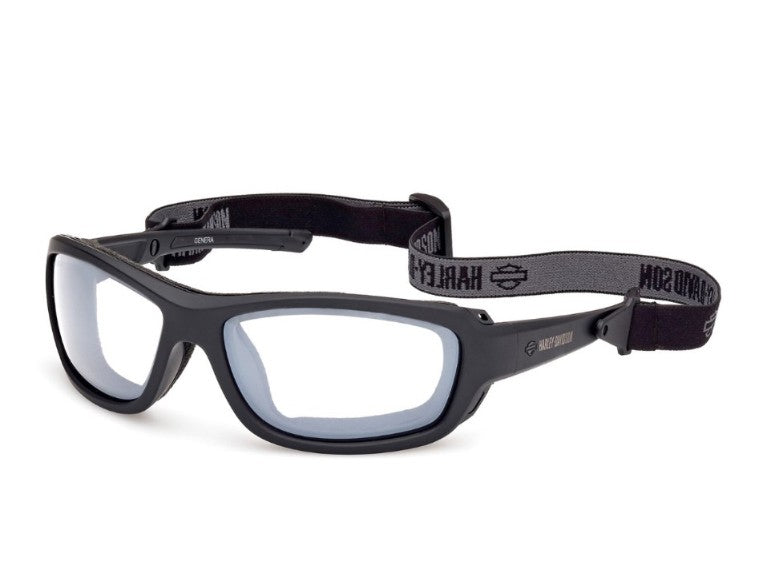 Marcolin General Klar Photochrom Silber verspiegelt Motorrad Brille