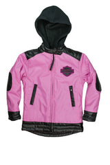 Harley-Davidson PU Lederjacke Girls Pink