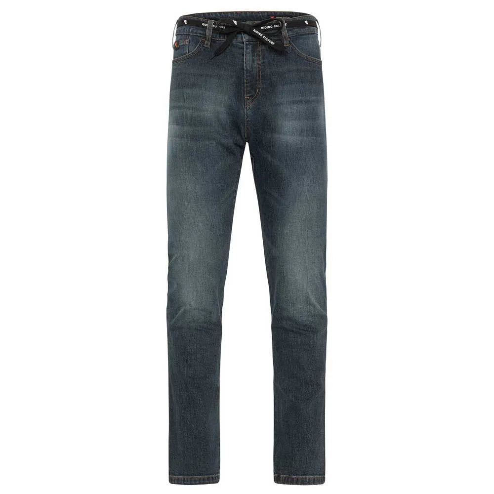 Riding Culture Motorradhose "Jeans Straight Fit Washed" Men