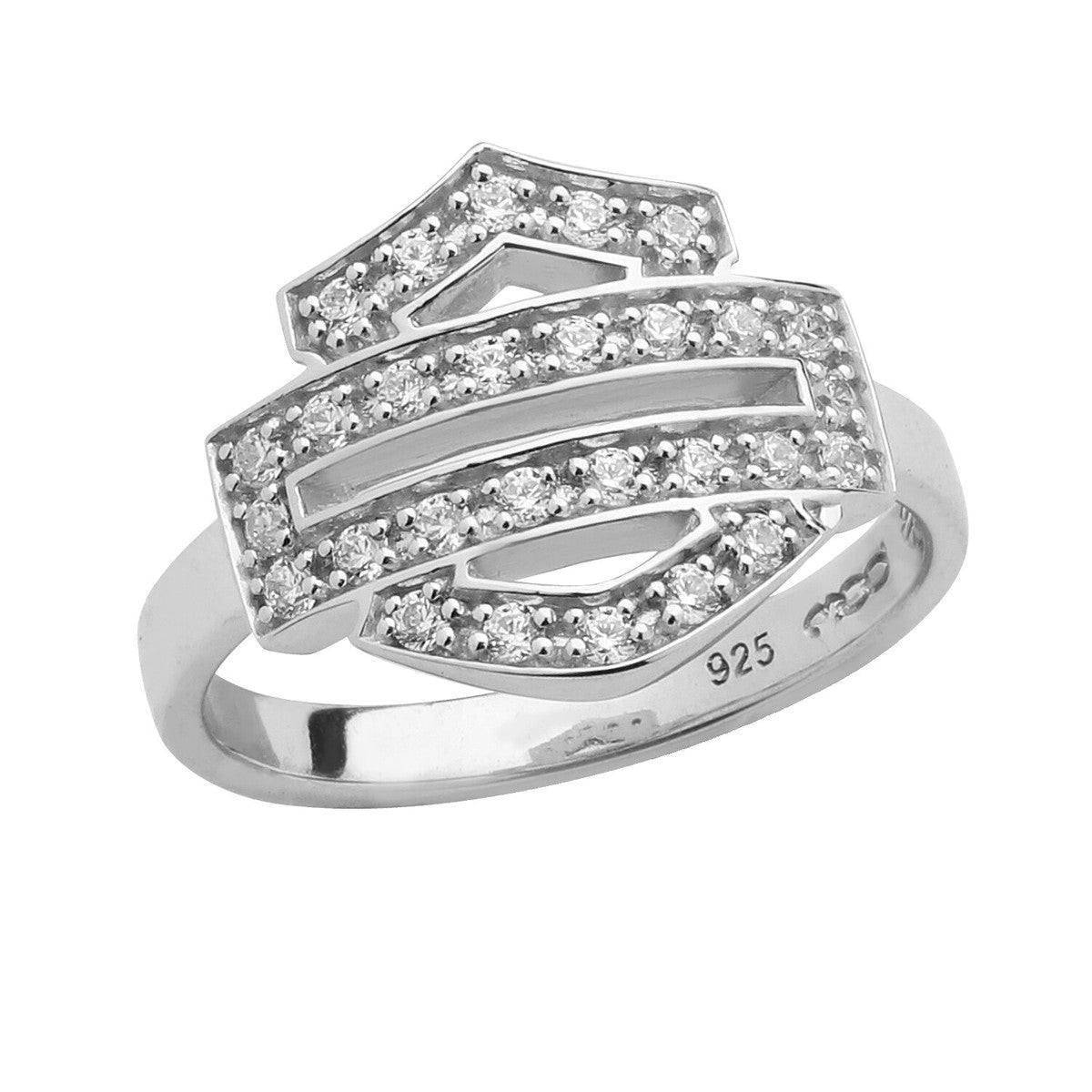 Harley-Davidson ® Bar Shield Ring Sterling Silver