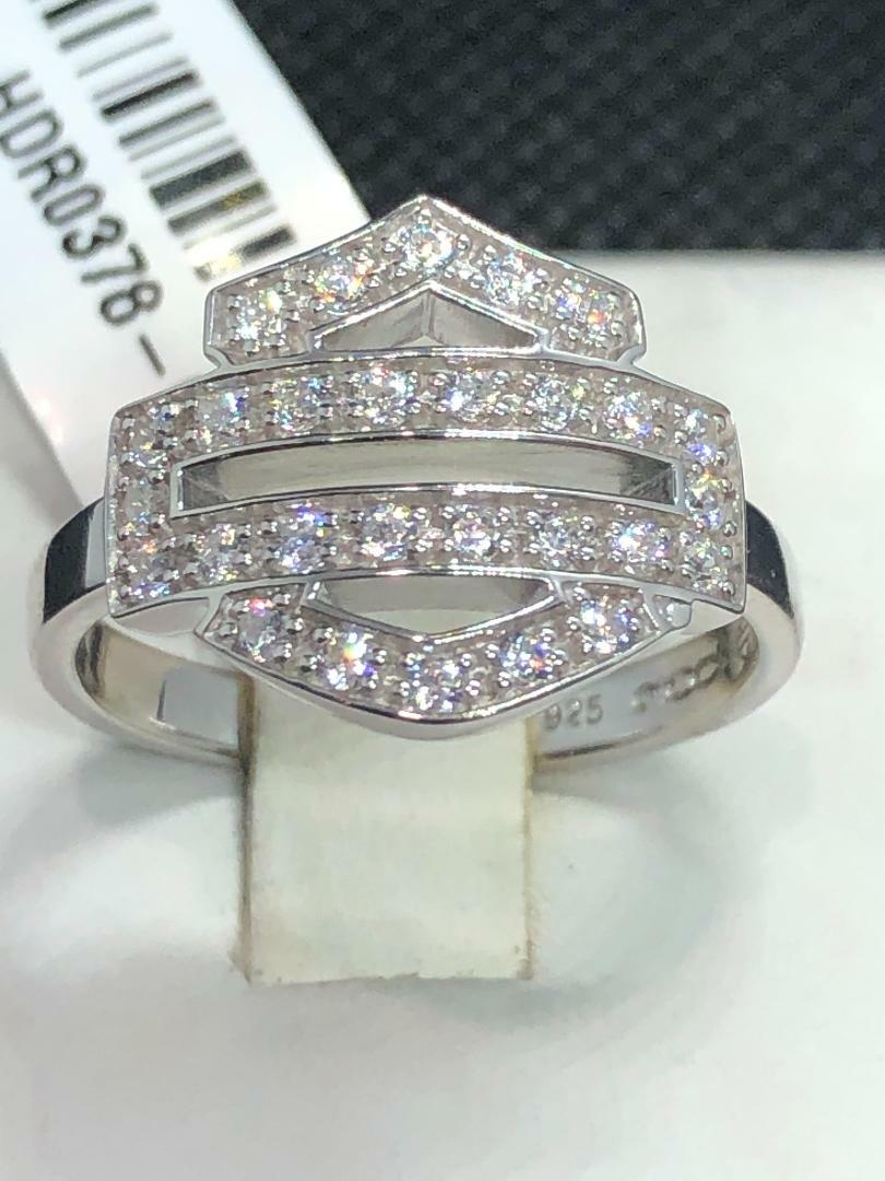 Harley-Davidson ® Bar Shield Ring Sterling Silver