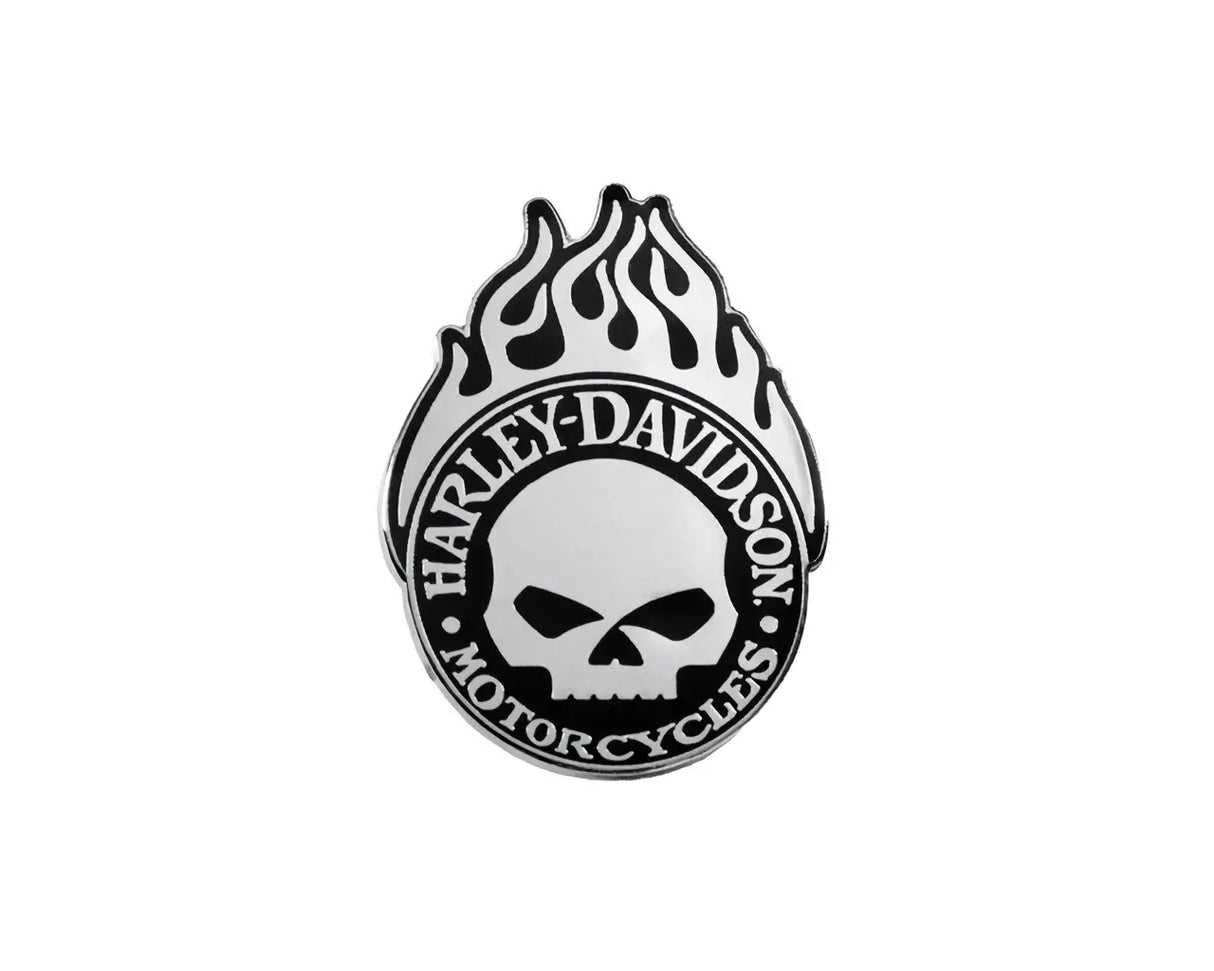 Harley-Davidson Pin Willie Flame